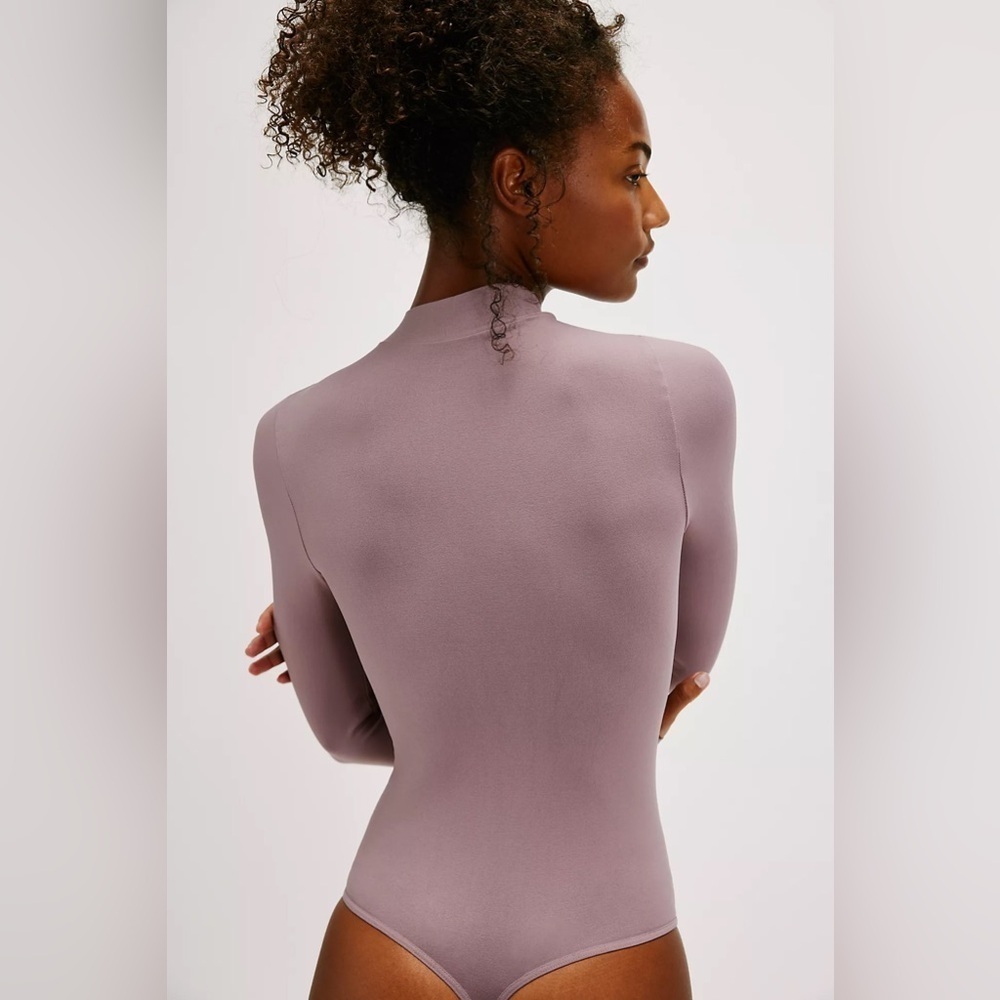 Free People Cut It Out Bodysuit Size M/L - Picture 3 of 4